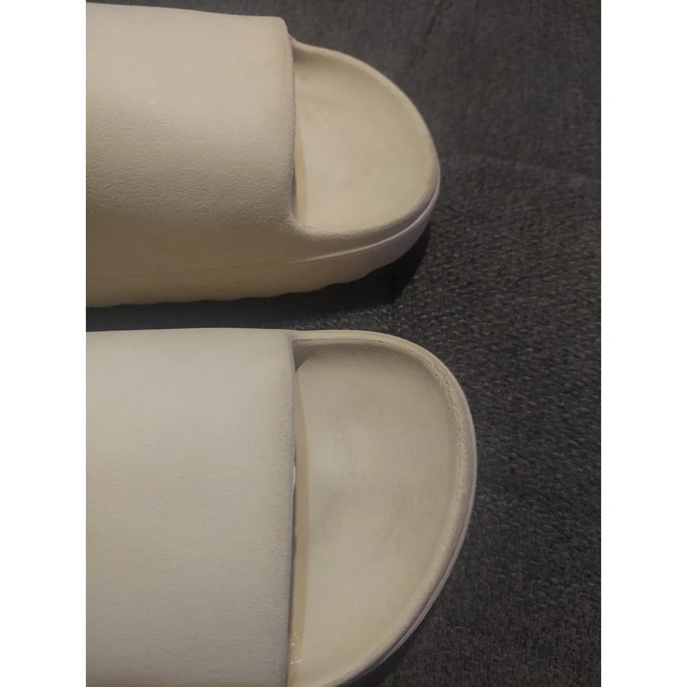 Adidas Adilette Lumia White Mens 8 Womens 9 Slip On Slides Sandals JP9578 Summer